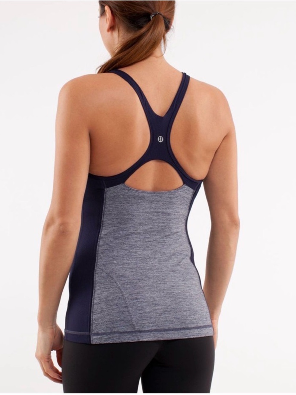 Lululemon Get Fit Tank
Heathered Deep Indigo